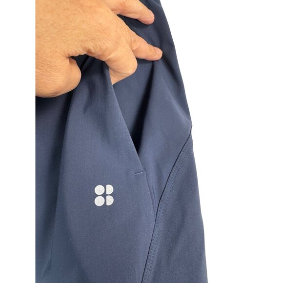 Sweaty Betty Explorer 3.5" Shorts athleisure hiking camping navy outdoor sz‎ 6 - Picture 2 of 7